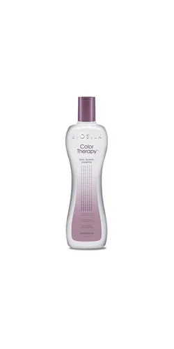 Biosilk Color Therapy Cool Blonde Shampoo 355ml - Spezialshampoo für blondiertes Haar, das unerwünschte warme Farbtöne neutralisiert. Für glänzendes, lebendiges Haar ohne Parabene und Silikone. Ideal zur Auffrischung und Pflege von kühlem Blond.