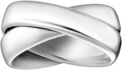THOMAS SABO Duo-Ring Silber Größe 66 in silber von THOMAS SABO