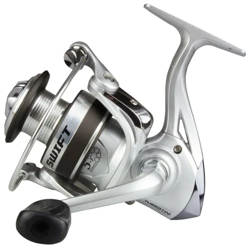 TUBERTINI Swift 1000 Spinnrolle - Spinning-Rolle mit nur 255 g Gewicht, ideal für präzises Angeln. Hohe Übersetzung von 5,1:1 und 5+1 Kugellager für optimale Leistung.