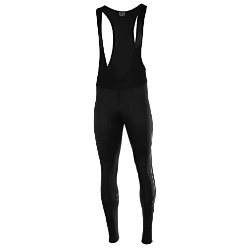 Airtracks Herren Winter Thermo Fahrradhose Pro Line II - XXL - Radsport-Trägerhosen für Herren, gepolstert für optimalen Komfort bei kaltem Wetter und ideal für lange Fahrradtouren.