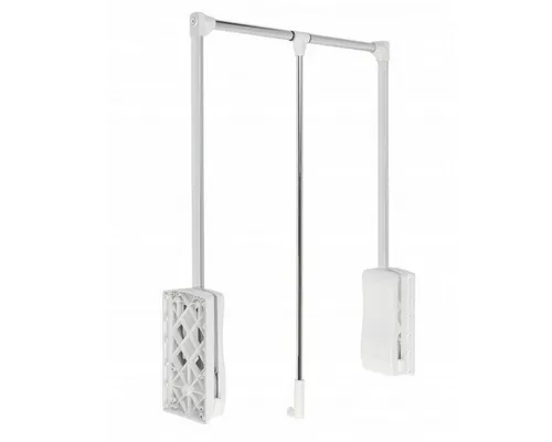 MS Beschläge Kleiderlift Stahl in weiß von MS Beschläge
