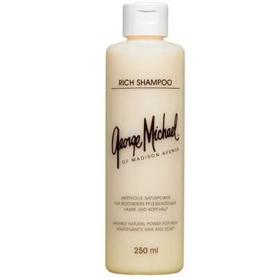 George Michael Rich Shampoo 250ml - Luxuriöses Shampoo für glanzvolles und gesundes Haar, ideal für alle Haartypen.