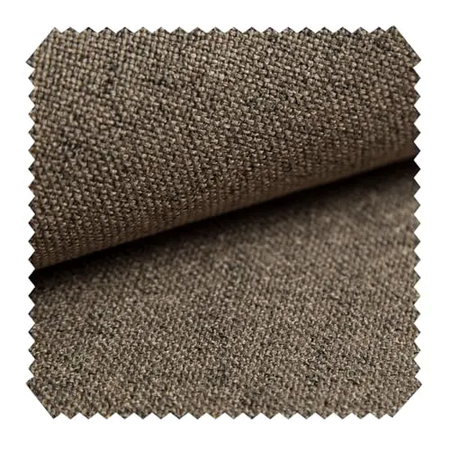 novely® AUEN Premium Möbelstoff - Robuster Webstoff - Fein Gewebter Polsterstoff - Pflegeleichte Meterware 1lfm | Farbe: 03 Dunkelbeige