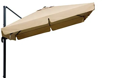 Ampelschirm Rhodos in beige von Schneider