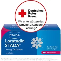Loratadin STADA 10mg Tabletten gegen Allergien