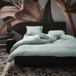 Produktbild Essenza Satin Kissenbezug Minte 40x80