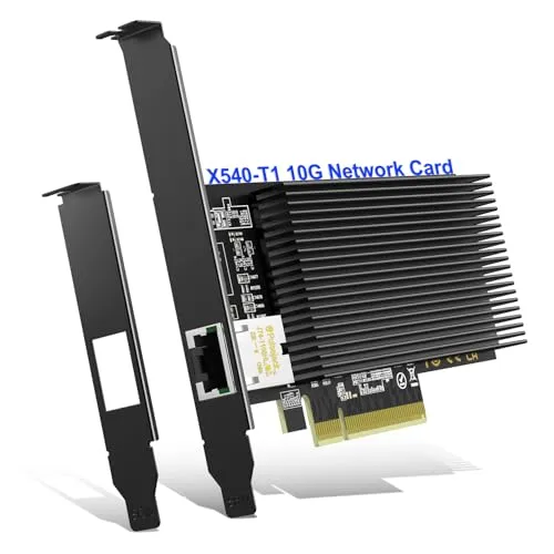 10Gb Base-T PCI-e Netzwerkkarte mit Intel X540-T1 Controller