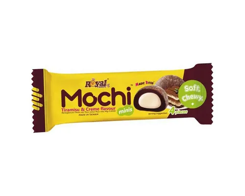 Royal Family Kuchen, Royal Family Mochi Tiramisu Snack Riegel Soft Chewy verpackt 40g