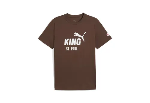 PUMA T-Shirt FC St. Pauli KING Logo T-Shirt Herren