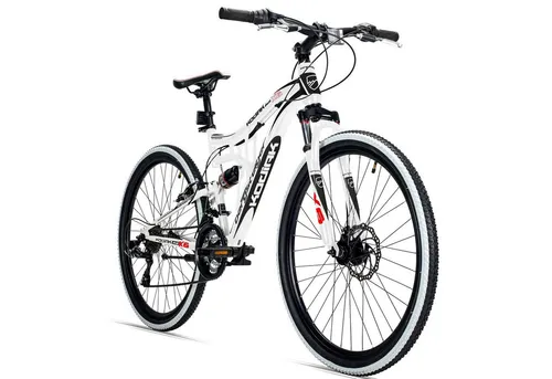 Bergsteiger Mountainbike Kodiak 26 Zoll, 29 Zoll - Full Suspension Mountainbike, ideal für Abenteuer und den täglichen Weg zur Arbeit, mit 21 Gängen und hochwertiger Federung für maximalen Fahrkomfort.