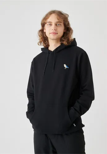 Cleptomanicx Hoodie Embro Gull 2 (DE/NL/SE/PL, Alphanumerisch, XL, Regular, Regular, Black)