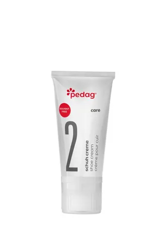 Pedag Schuh Creme - Schuhcreme in der Tube mit Schwammaufträger Schuhcreme