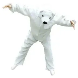 Seruna Kostüm Eisbär-Kostüm, F24, Erwachsen-e, Fasching Karneval Fasnacht L