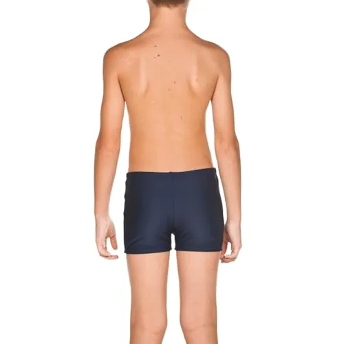 Arena Dynamo Junior R Kinder Badeshorts, Schnelltrocknende Badehose, Chlor- und Salzwasserbeständiges Arena Maxfit Eco-Gewebe, Mit UV 50+ Schutz, Kinderbadehose mit Frontfutter