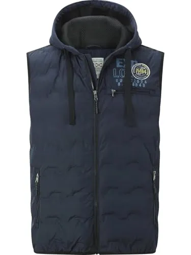Jan Vanderstorm Herren Steppweste Erkulf dunkelblau, 66