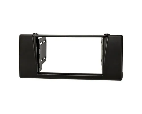 tomzz Audio Doppel DIN Radioblende passt für BMW 5er E39 1996-2003 HQ-Optik Autoradio