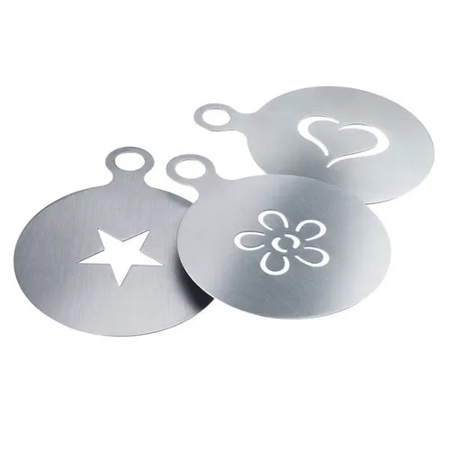 WESTMARK 3 DEKORIERSCHABLONEN DOPPELSCHABLONEN CAPPUCCINO NEU OVP