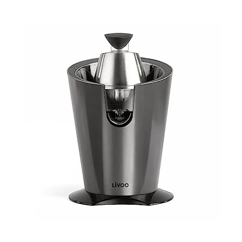 Livoo 160-Watt-Zitruspresse aus Edelstahl