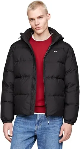 Tommy Jeans TJM ESSENTIAL DOWN JACKET EXT - Funktionsjacke mit verstellbarer Kapuze, ideal für kühle Tage und vielseitig kombinierbar für Freizeit und schicke Anlässe.