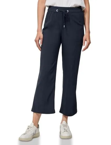 Cecil Damen B379378 Hose, Universal Blue, XL/26L - Damen-Hosen, bequeme Passform mit modernem Design für jeden Anlass.