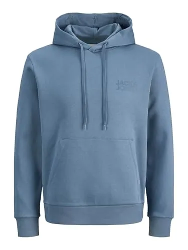 JACK & JONES Jjecorp Logo Sweat Hood Noos Pls - Plus Size - Stylisches Plus-Size Sweatshirt von Jack&Jones mit Kapuze und langem Arm. Ideal für lässige Looks und hohen Tragekomfort.