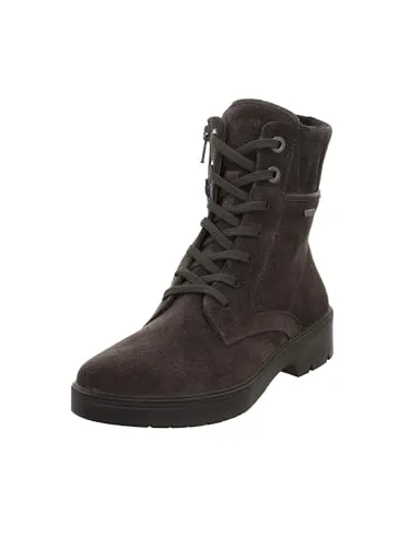 Legero Stiefelette Veloursleder Schnürstiefelette - Wanderschuhe mit hochwertigem Veloursleder, eleganter Layer-Look und ideal für jeden Anlass – perfekt für stilbewusste Abenteurer.