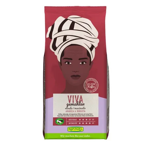 Rapunzel Kaffee Heldenkaffee - Viva gemahlen 500g von Rapunzel