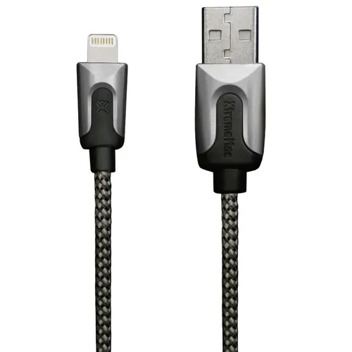 XtremeMac HQ Premium Lightning-Kabel 1m Schwarz für iPhone 13 12 11 SE iPad iPod