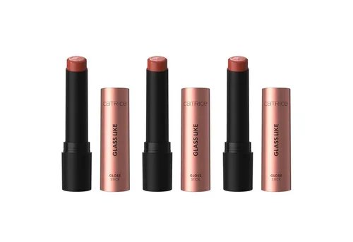 Catrice Lippenstift GLASS LIKE GLOSS STICK, 3-tlg., mit glaseffektähnlichem Finish