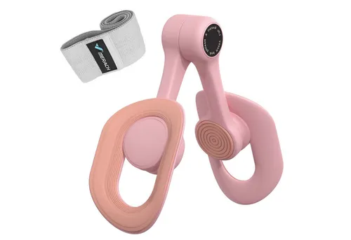 MERACH Beckenbodentrainer für Frauen – 360° drehbar - Effektives Trainingsgerät für zuhause! Stärkt gezielt Beckenboden, Oberschenkel, Rücken und Arme. Mit einstellbaren Widerstandsbändern für individuelle Trainingsintensität. Ideal für Rückbildungsgymnastik und flexibles Workout.
