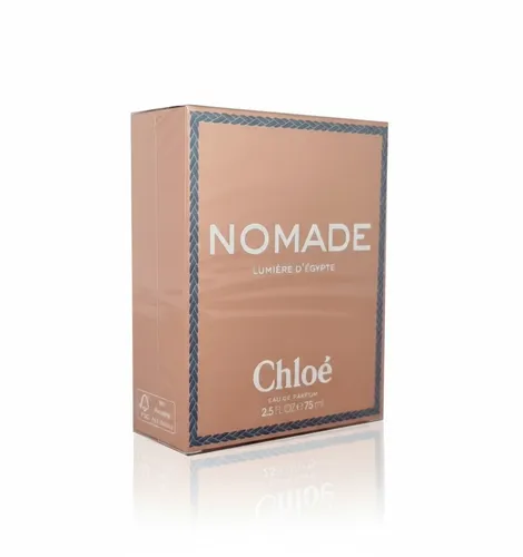Chloé Nomade Lumière d'Egypte Eau de Parfum 75 ml - Damenduft mit blumigen Noten von blauem Lotus und Jasmin, inspiriert von der Magie Ägyptens – ein sinnliches Erlebnis für jede Frau.