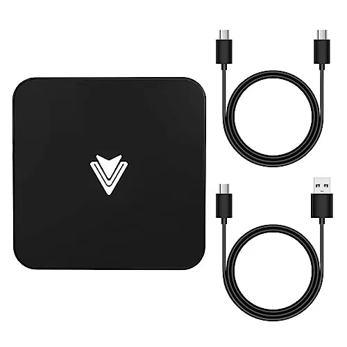 Android Auto Wireless Adapter Wireless Android Auto Adapter für Autos und Stereoanlagen die kabelgebundenes Android Auto unterstützen Plug&Play Connect Easy Setup für Android12 und Höher