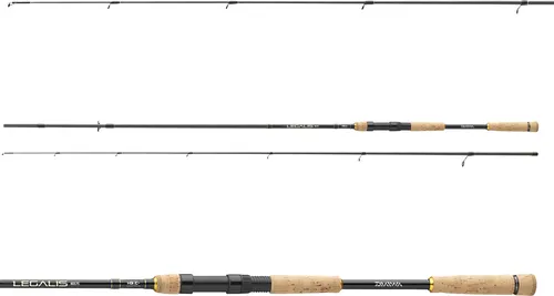 Daiwa Legalis Spin 2,70m 15-50g - Hochwertige Spinnrute - Die Daiwa Legalis Spin Rute vereint modernes Design mit hochwertiger HMC+® Kohlefaser und ermöglicht präzises Angeln. Ideal für vielseitige Einsätze und lange Würfe – perfekt für jeden Spinnangler!