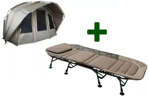 Angebot: Fort Knox 2.0 Angelzelt 2 Mann + Angelliege X-Pro von MK Carp Tackle Deals