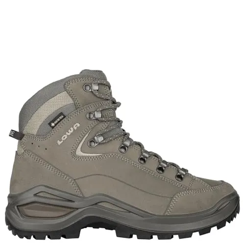 Lowa Renegade EVO GTX MID Ws Wanderschuhe - Damen Wanderschuhe aus hochwertigem Nubukleder und Textil, wasserdicht und ideal für anspruchsvolle Wanderungen.