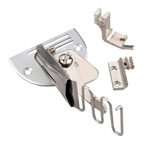 Hicello Overlock-Bindung von Curve Edge-Ordner-Band Size 30mm A10 30mm Lockstitch Right Angle Tape Bias Binder für Steppstich-Maschine Nähnmaschine