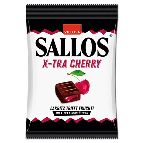  Sallos X-tra Cherry, Kirsche, Lakritz, 150g Beutel 7,67€/1kg