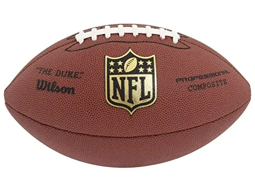 Wilson WTF1825XB NFL Duke Replica Composite Fußball, Braun von Wilson