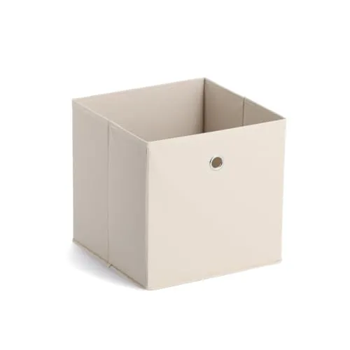 Zeller 14131 Aufbewahrungsbox, Vlies, L 28 x B 28 x H 28 cm, beige