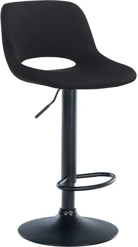Barhocker Camden Samt schwarz