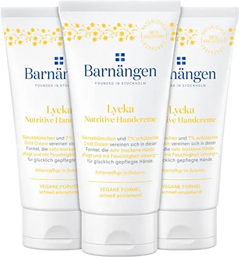 Barnängen Handcreme Lycka, 3er Pack (3 x 75 ml)