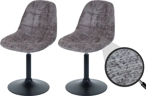 MCW Esszimmerstuhl A60 2er-Set Braun