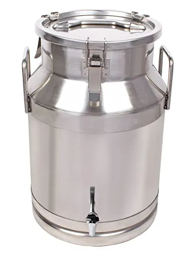 Beeketal 'BMK-30A' Milchkanne 30 Liter in weiß von Beeketal