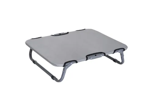Novzep Tierbett Klappbare Outdoor Hundeliege, erhöht, kühlend, 59×46×15 cm - Tierbetten: Klappbare Hundeliege aus robustem 600D Oxford mit atmungsaktivem Bezug. Ideal für drinnen und draußen, bequem und leicht zu transportieren – der perfekte Liegeplatz für kleine Hunde bis 10 kg.