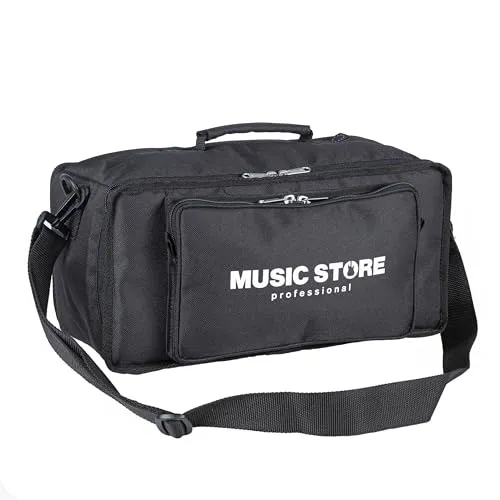 MUSIC STORE Schutztasche für XR 18, XR 16 X-Air, Nylon, Gepolstert, Wasserabweisend, Staub- und Kratzerschutz, Stoßfest, Zubehörfach für Kabel, Handgriff, Schulterriemen, Innenmaße 333 x 150 x 140 mm