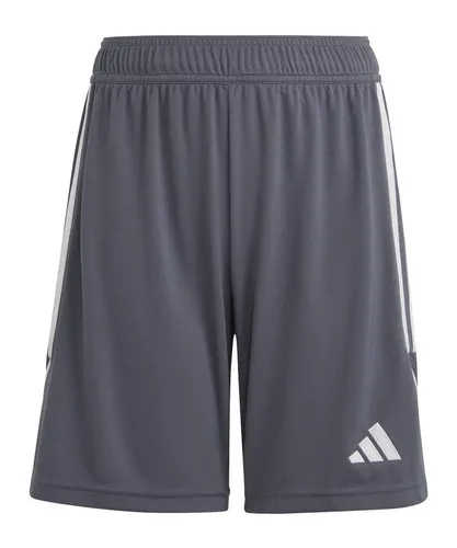 adidas Performance Tiro 23 Kinder Shorts - Die adidas Tiro 23 Kinder Shorts bieten durch ihr leichtes, atmungsaktives Material optimalen Tragekomfort. Ideal für sportliche Aktivitäten, passen sie sich durch Kordelzug flexibel an. Perfekt für aktive Kids!