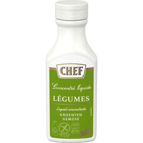 CHEF Gemüsefond Konzentrat eignet sich für Suppen und Soßen 200ml