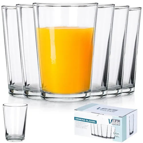 Gläser-Set Trinkgläser Wassergläser Saftgläser 200 ml 6 Stk.