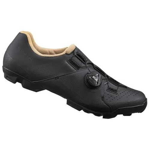 Shimano SH-XC300 Women - Hochleistungs MTB Fahrradschuhe - Fahrradschuhe für Damen mit nahtloser Konstruktion und BOA® L6-Verschluss für perfekten Sitz. Gummi-Außensohle sorgt für Stabilität beim Pedalieren und sicheren Halt beim Gehen.