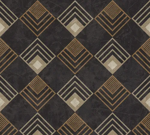 AS Vliestapete New Life Designtapete schwarz/anthrazit 37682